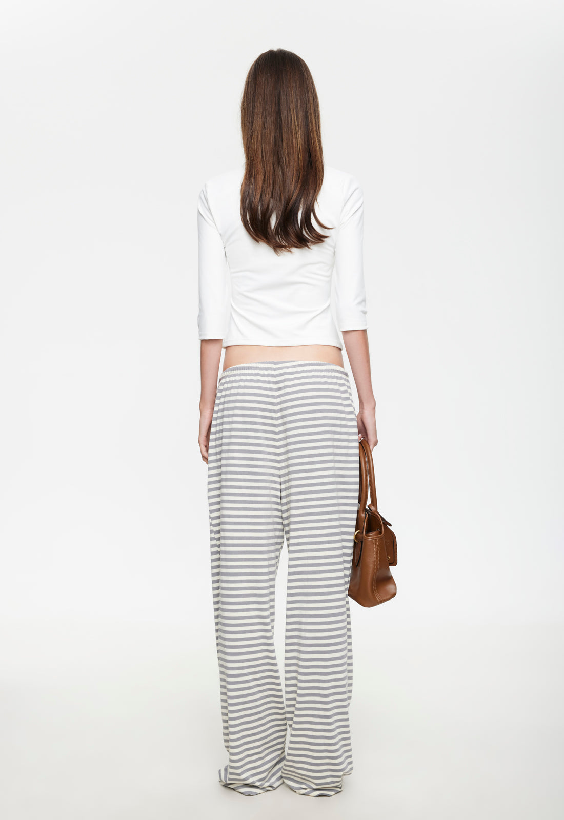 BLOOM PANT - ASH STRIPE