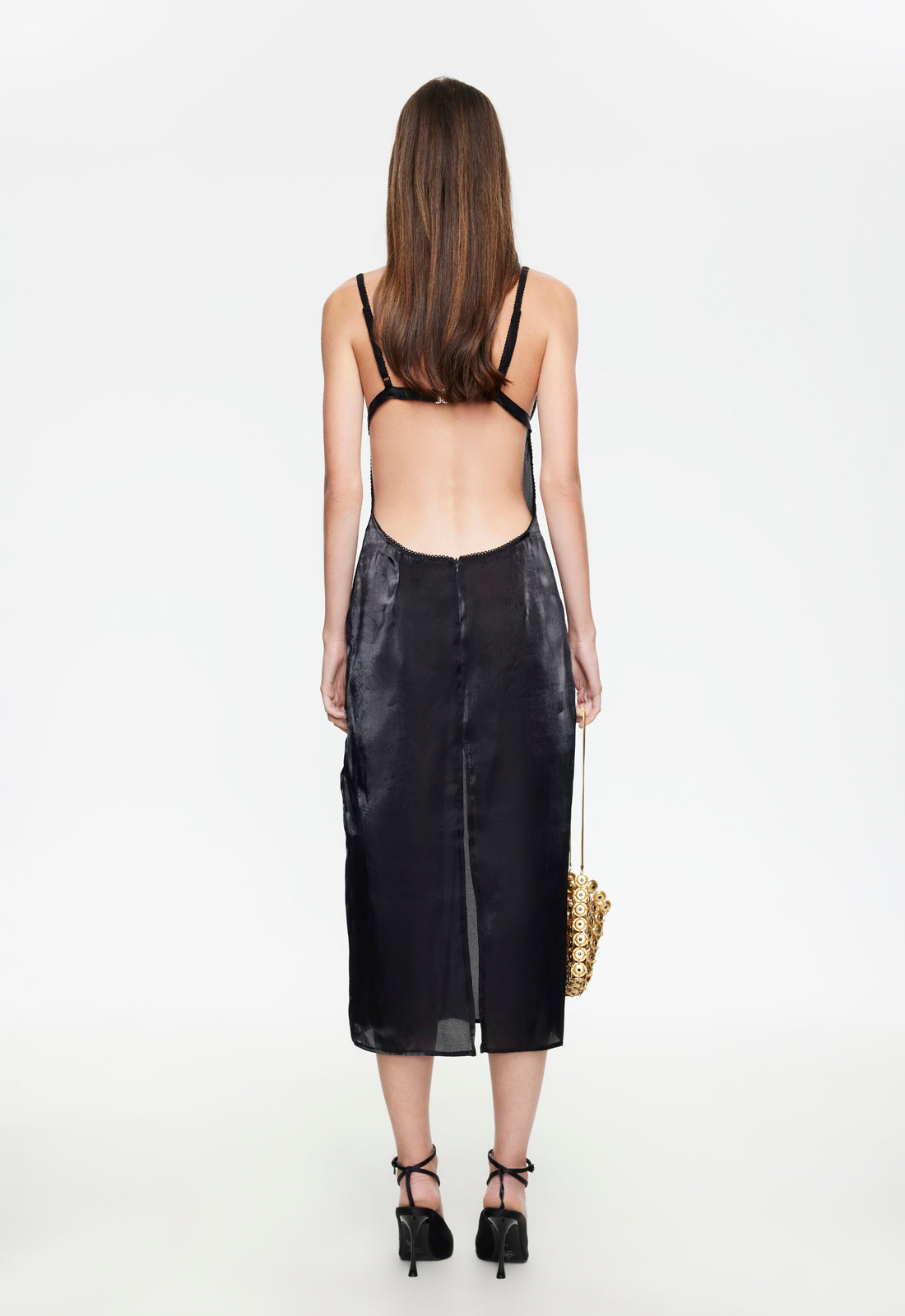 ELECTRA MIDI DRESS - NOIR
