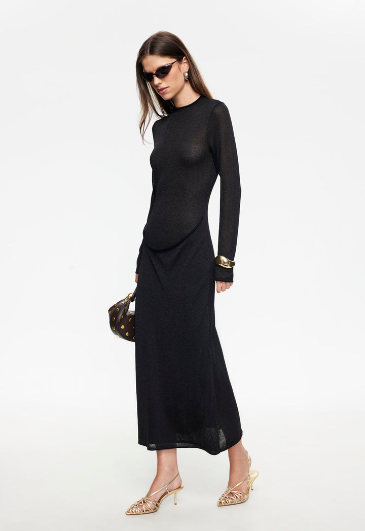 RESOLUTION MAXI DRESS - SMOKE