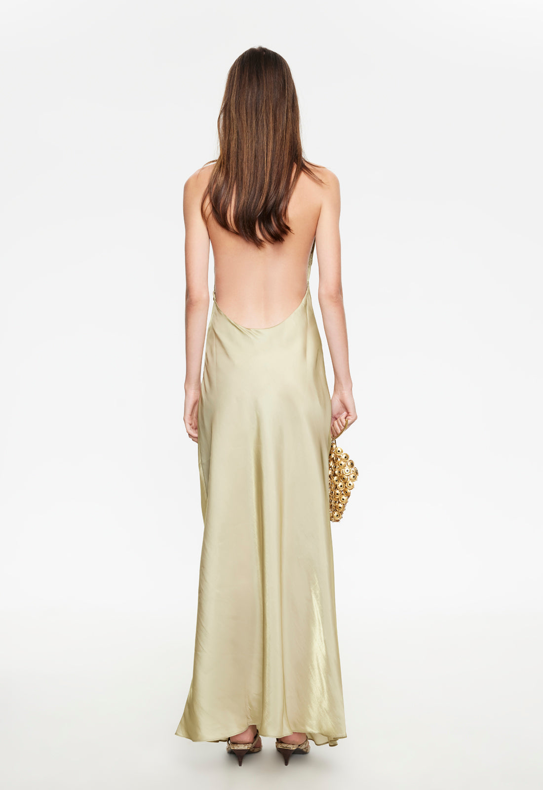 BARE MAXI DRESS - GOLD