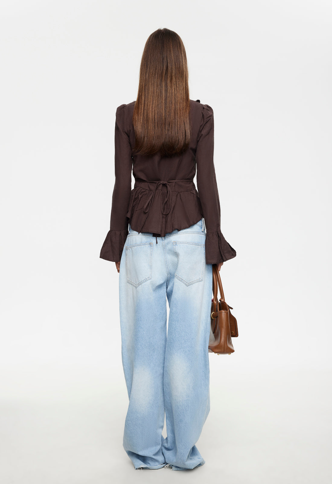 ODETTE LONG SLEEVE - BROWN
