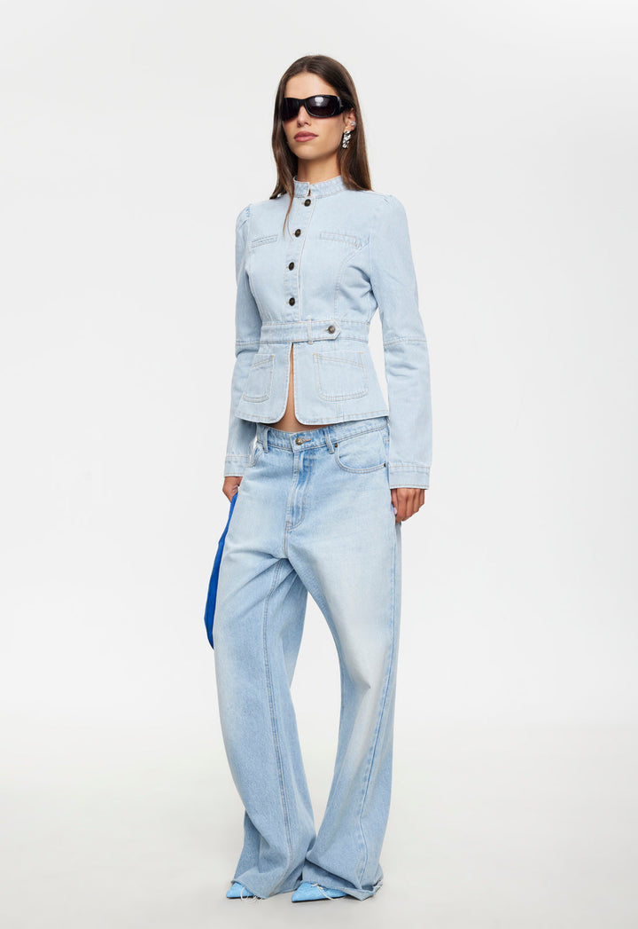 BROOKLYN DENIM JACKET - LIGHT DENIM