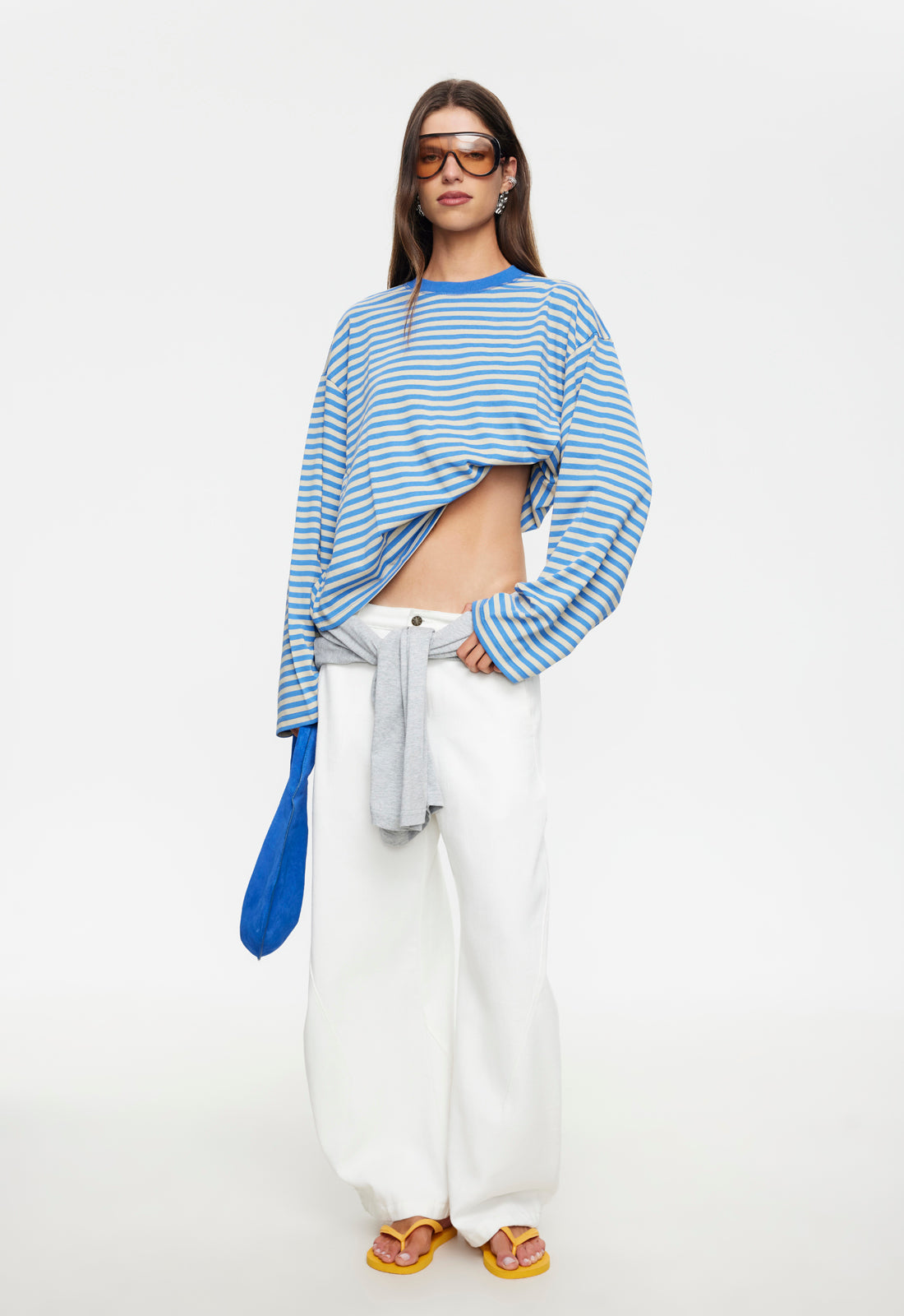 BLOOM LONG SLEEVE - MICKEY BLUE STRIPE