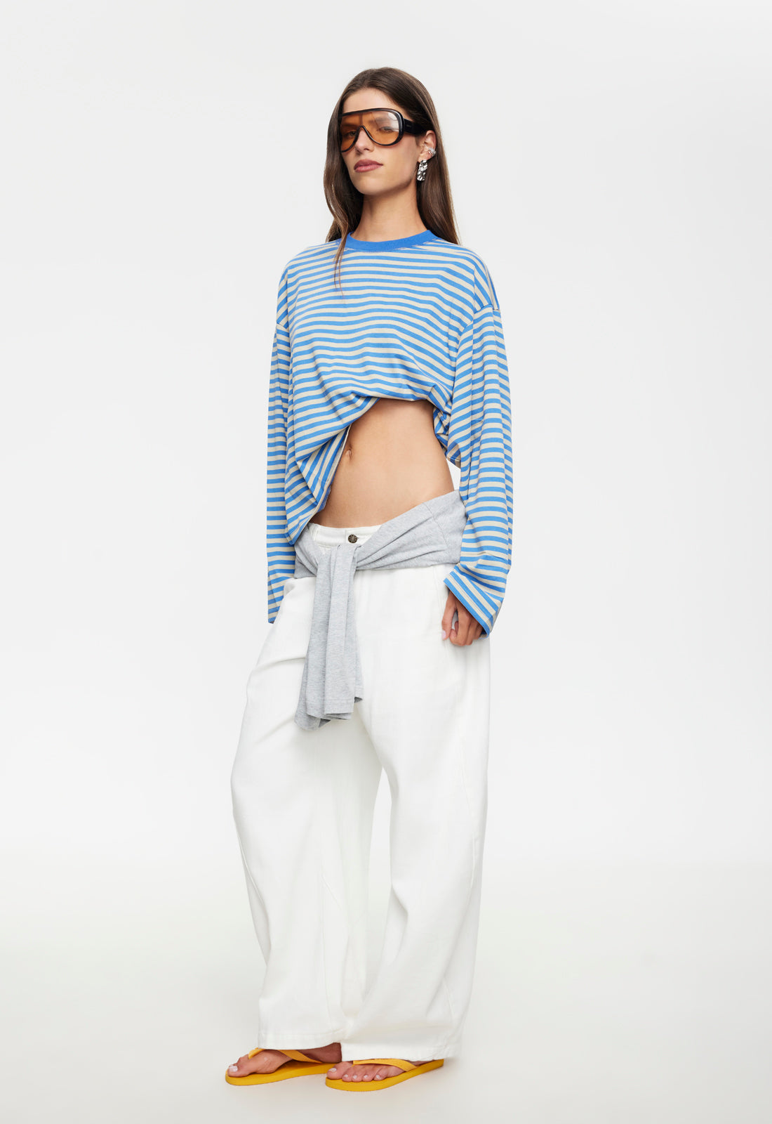 BLOOM LONG SLEEVE - MICKEY BLUE STRIPE