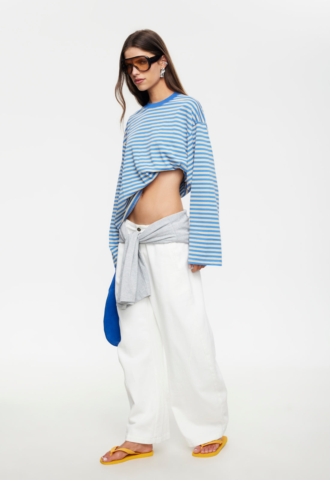 BLOOM LONG SLEEVE - MICKEY BLUE STRIPE
