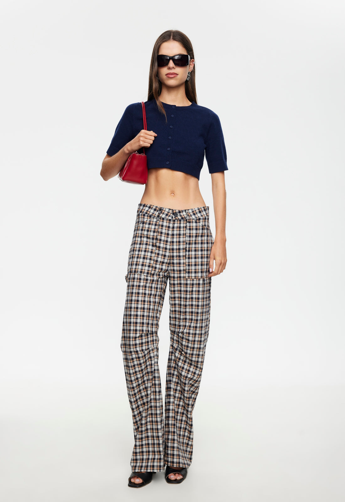 MIAMI VICE PANT - BEIGE TARTAN