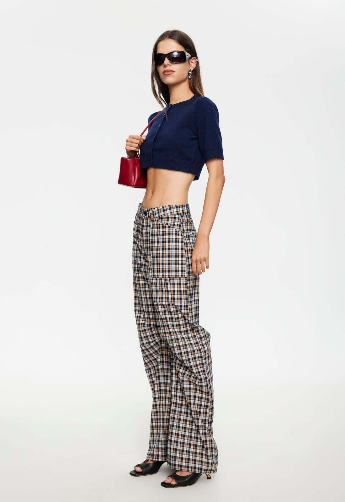 MIAMI VICE PANT - BEIGE TARTAN