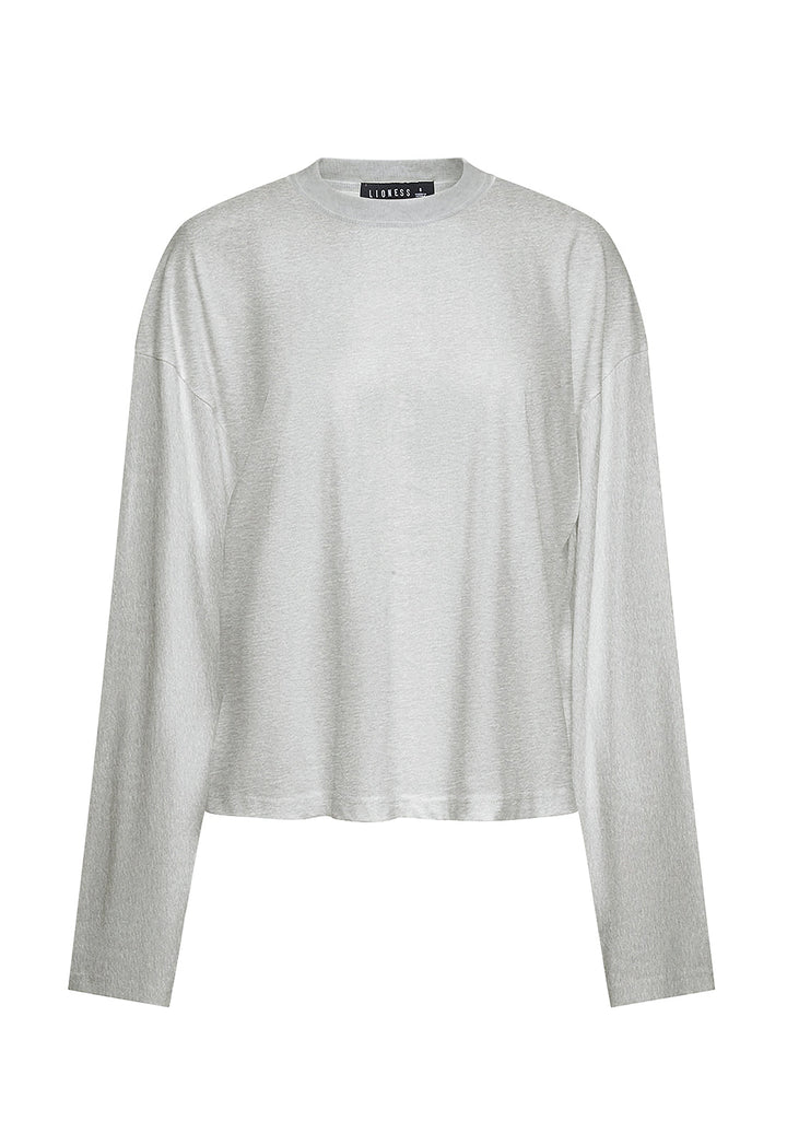 BLOOM LONG SLEEVE - GREY