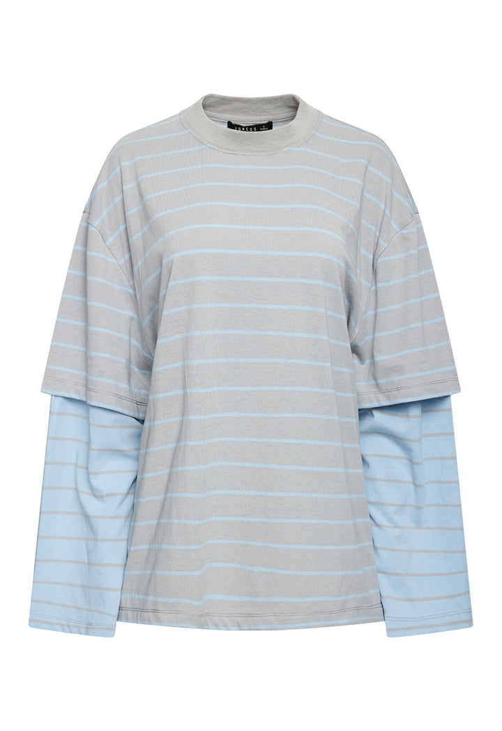 BOTTEGA SHIRT - CLOUD SKY STRIPE