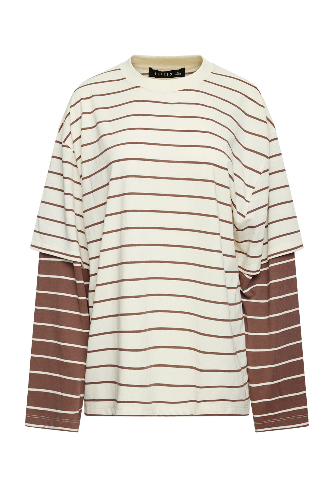 BOTTEGA SHIRT - VANILLA COCOA STRIPE