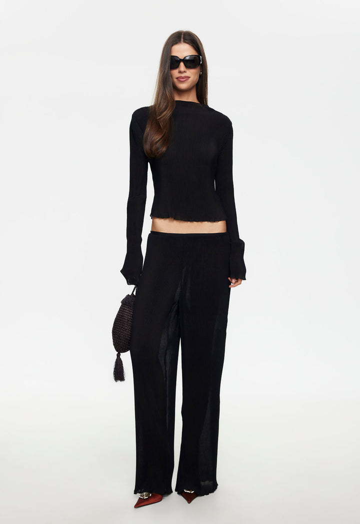 FORD LONG SLEEVE TOP - ONYX