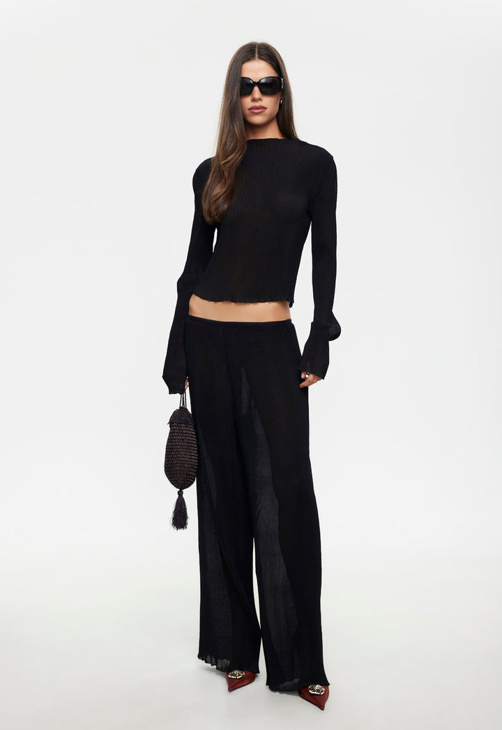 FORD LONG SLEEVE TOP - ONYX