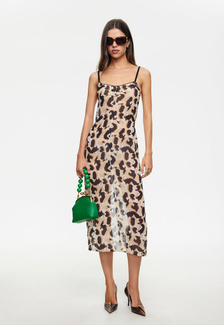 ELECTRA MIDI DRESS - DESERT MUSE