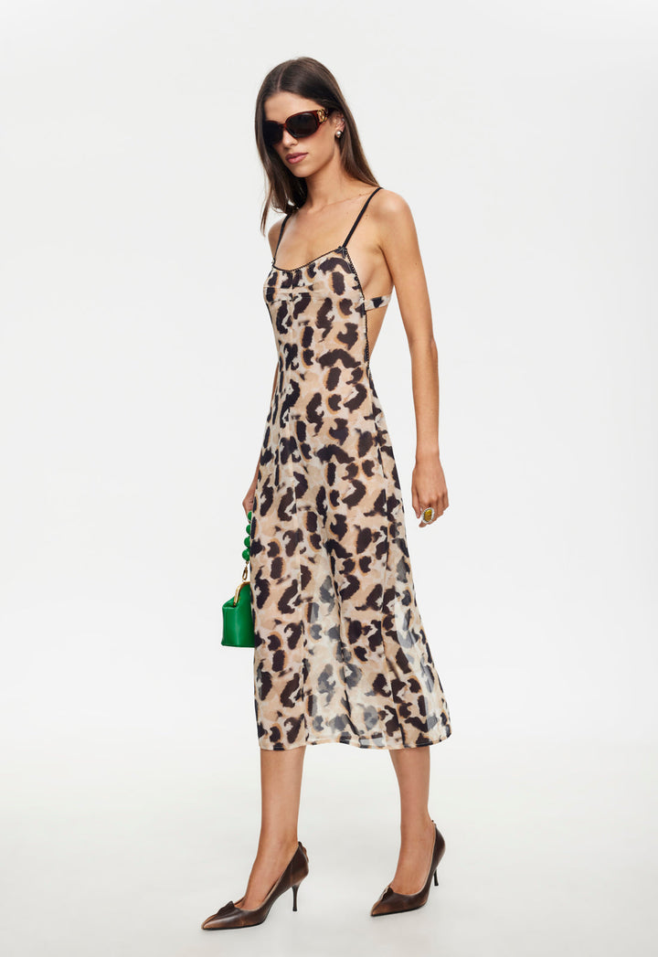 ELECTRA MIDI DRESS - DESERT MUSE