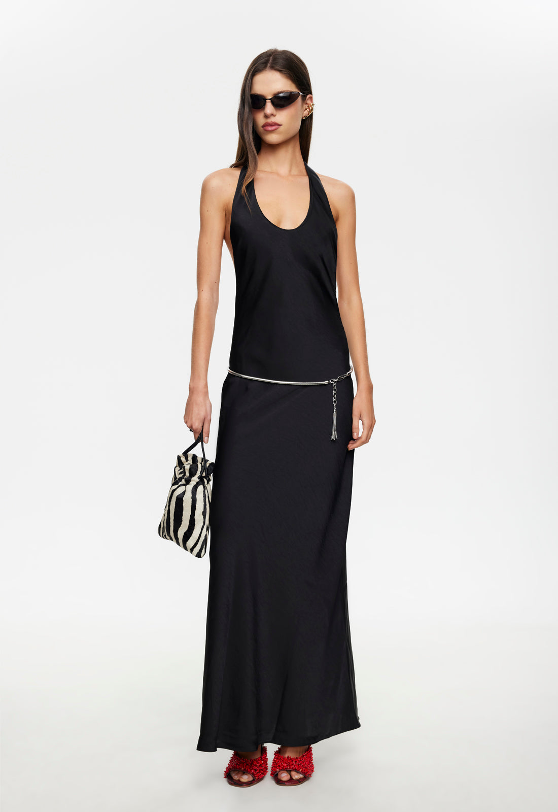 BARE MAXI DRESS - NOIR