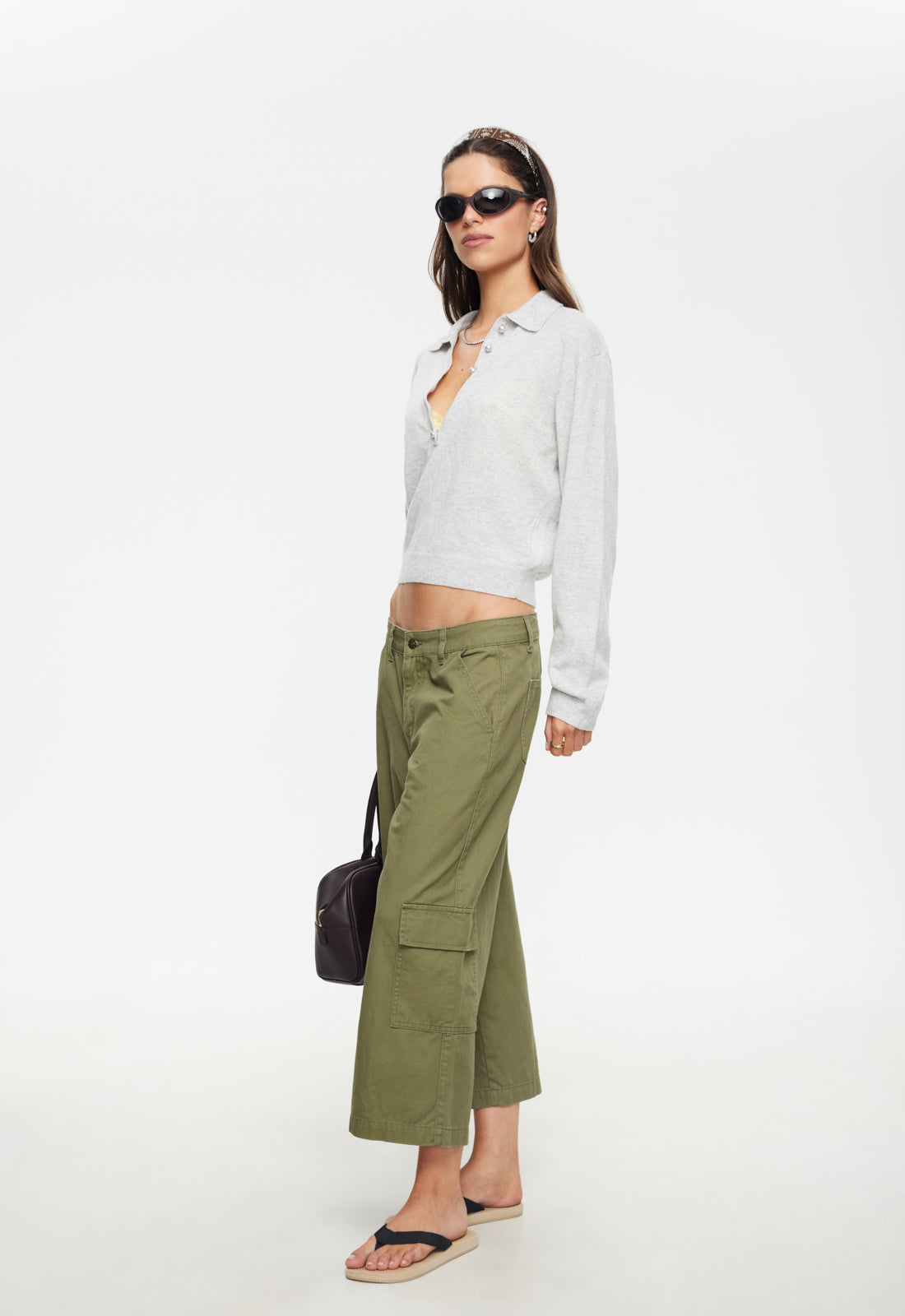 COCO KNIT TOP - DOVE