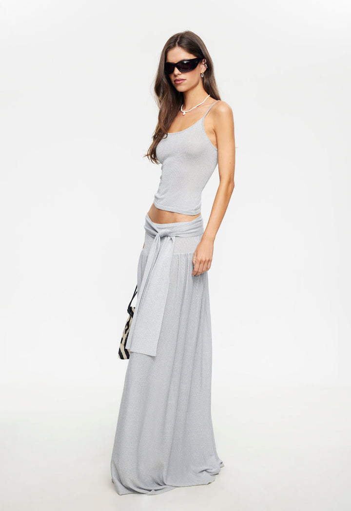 DOLCE TANK TOP - SILVER