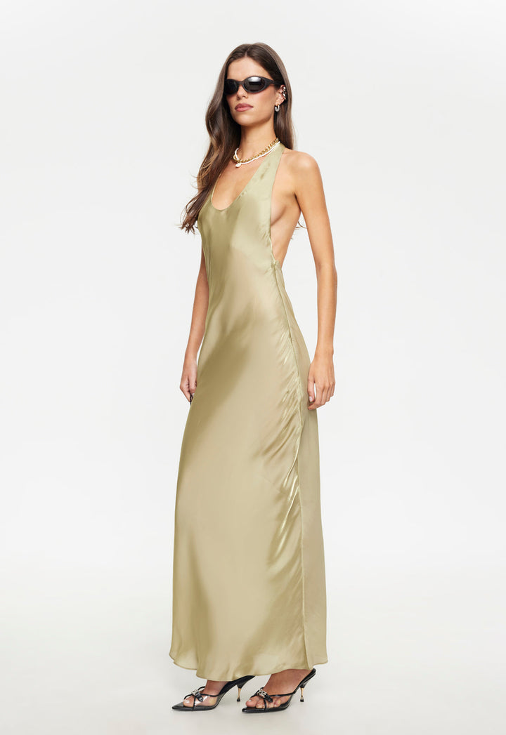 BARE MAXI DRESS - GOLD