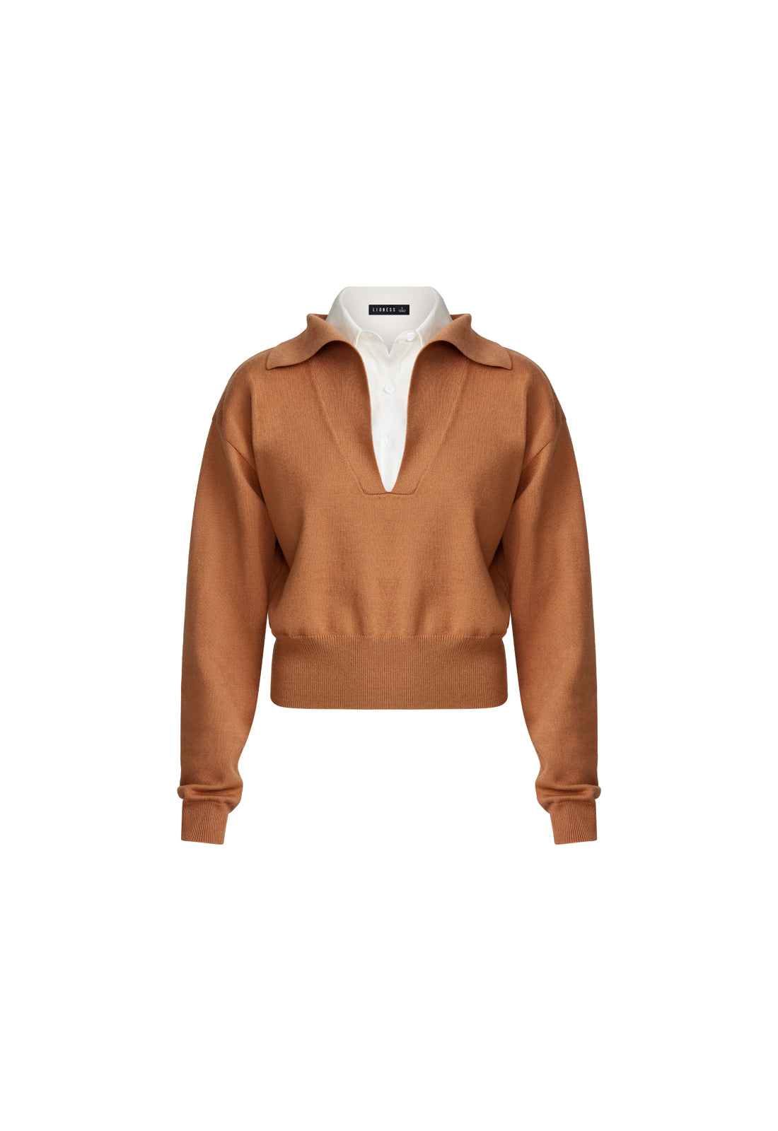 RACQUET CLUB KNIT - CAMEL