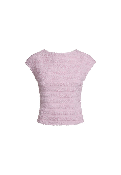 UNO TIE TOP - BLUSH