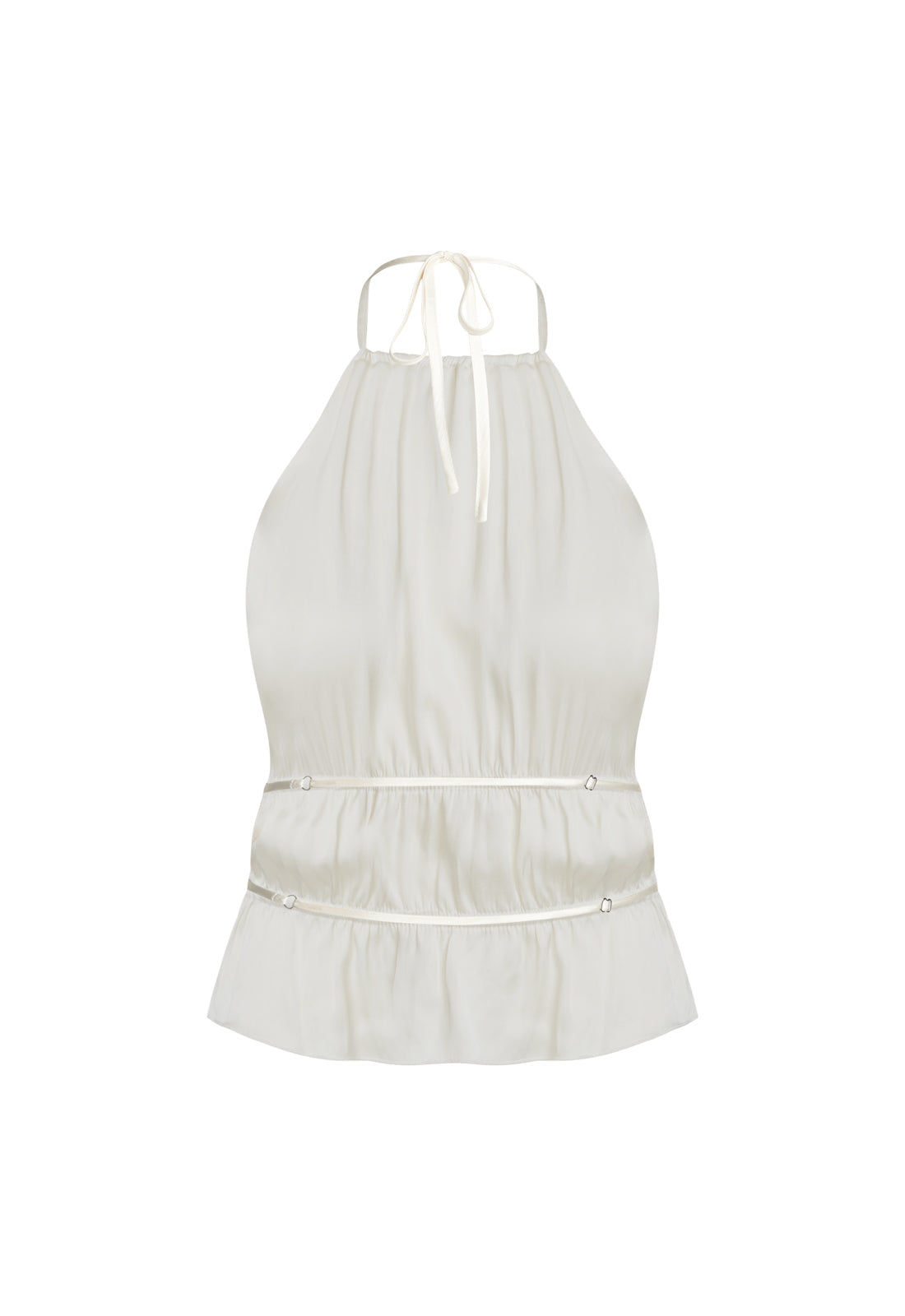 LEGACY HALTER TOP - IVORY