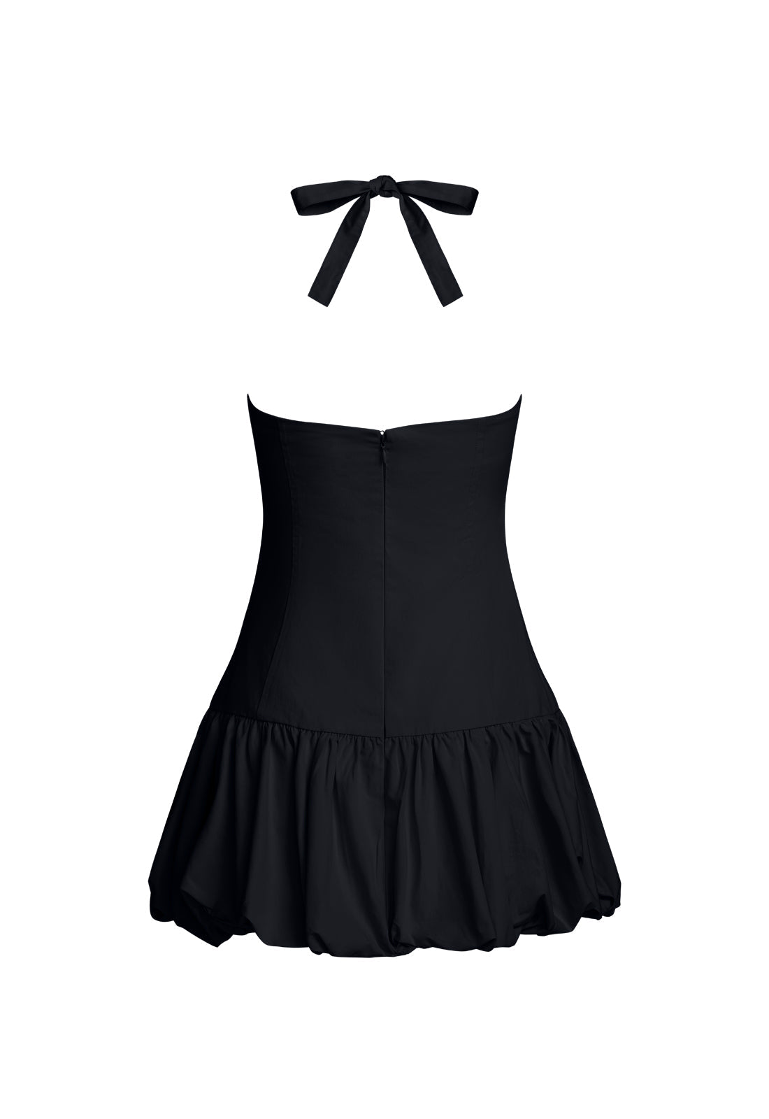 SOFIA MINI DRESS - ONYX