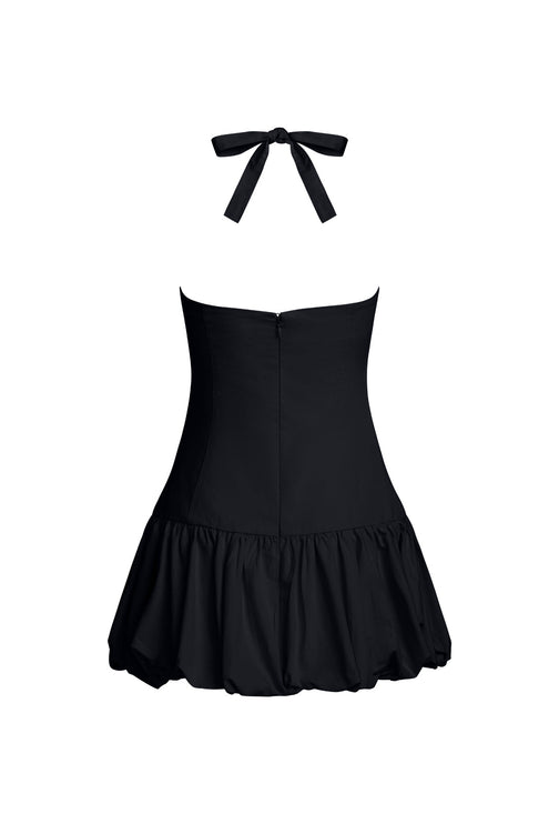 SOFIA MINI DRESS - ONYX