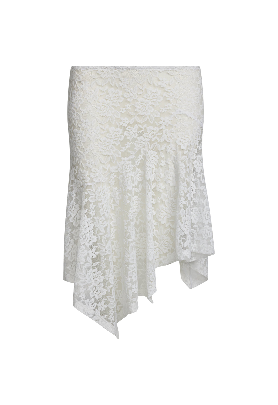 HAMPTONS MIDI SKIRT - PORCELAIN