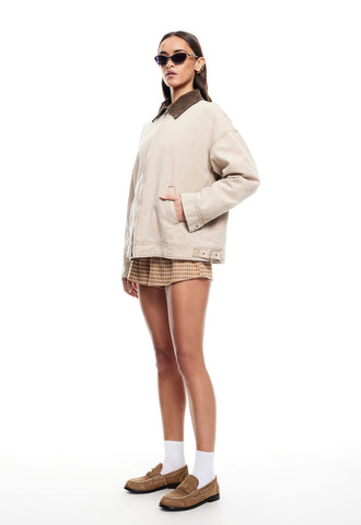 ACE ROMPER + WORKWEAR JACKET