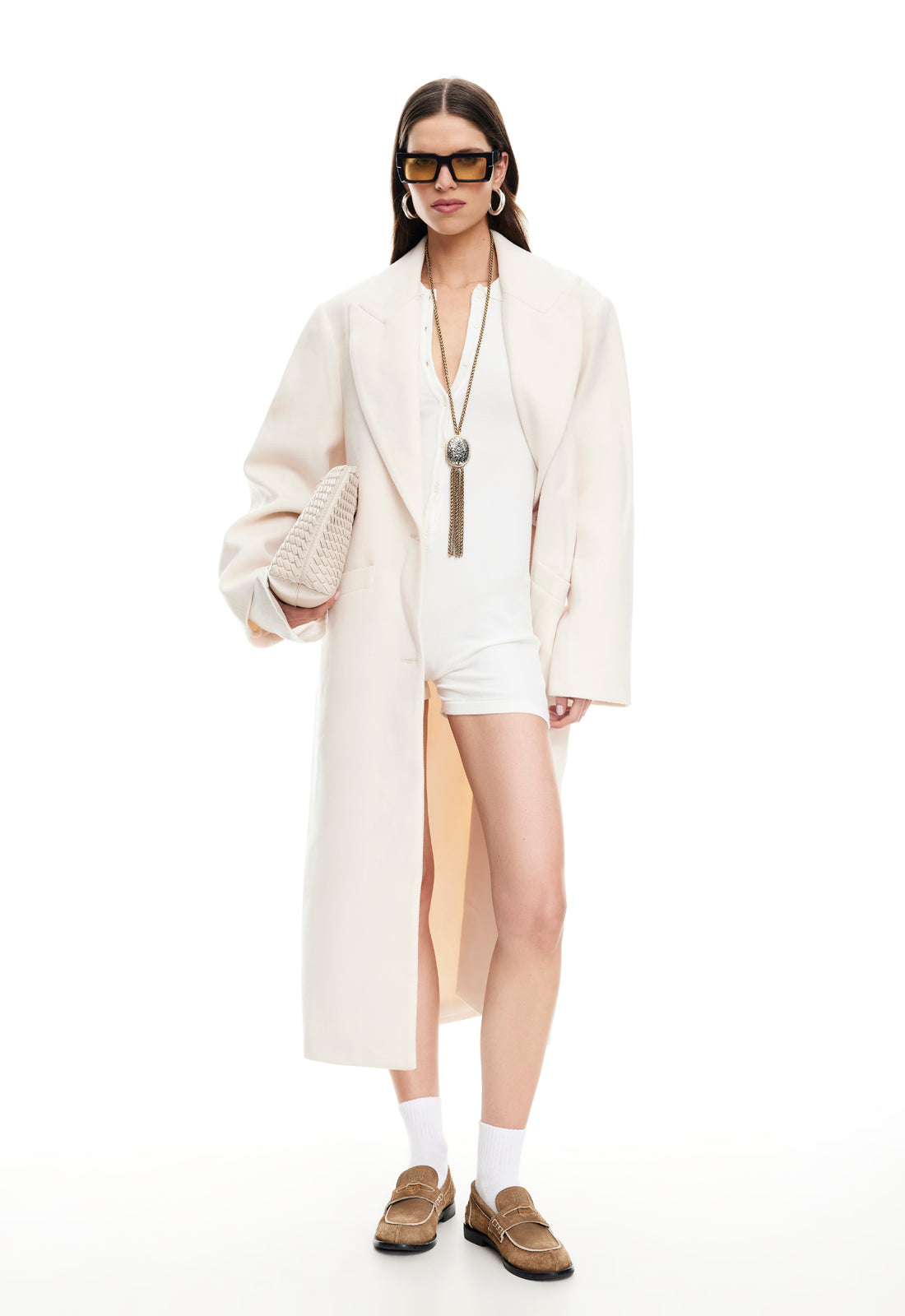 OLSEN COAT - CREAM