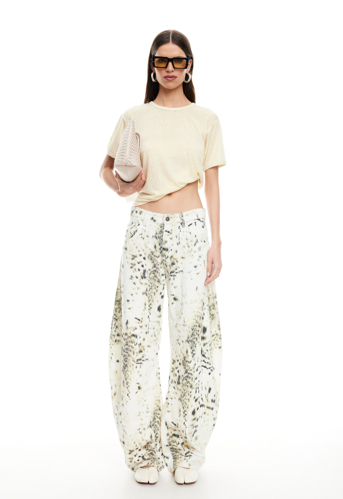 HORSESHOE JEAN - SNOW LEOPARD