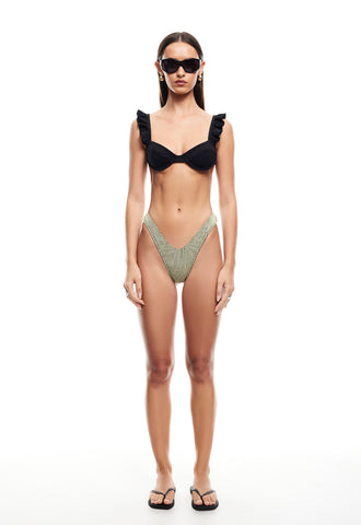 BARELY THERE + BEBE SKORT + SWIM