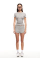 SAINT TIE TEE - GREY