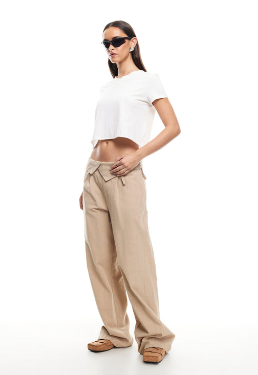 FLOURISH PANT - DEEP WHEAT