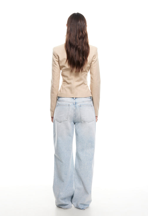 HEAVENLY BLAZER - DEEP WHEAT