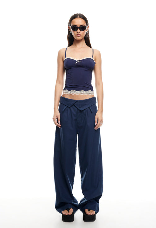 FLOURISH PANT - NAVY