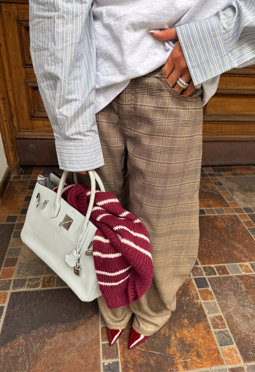 HORSESHOE PANT - CHECK
