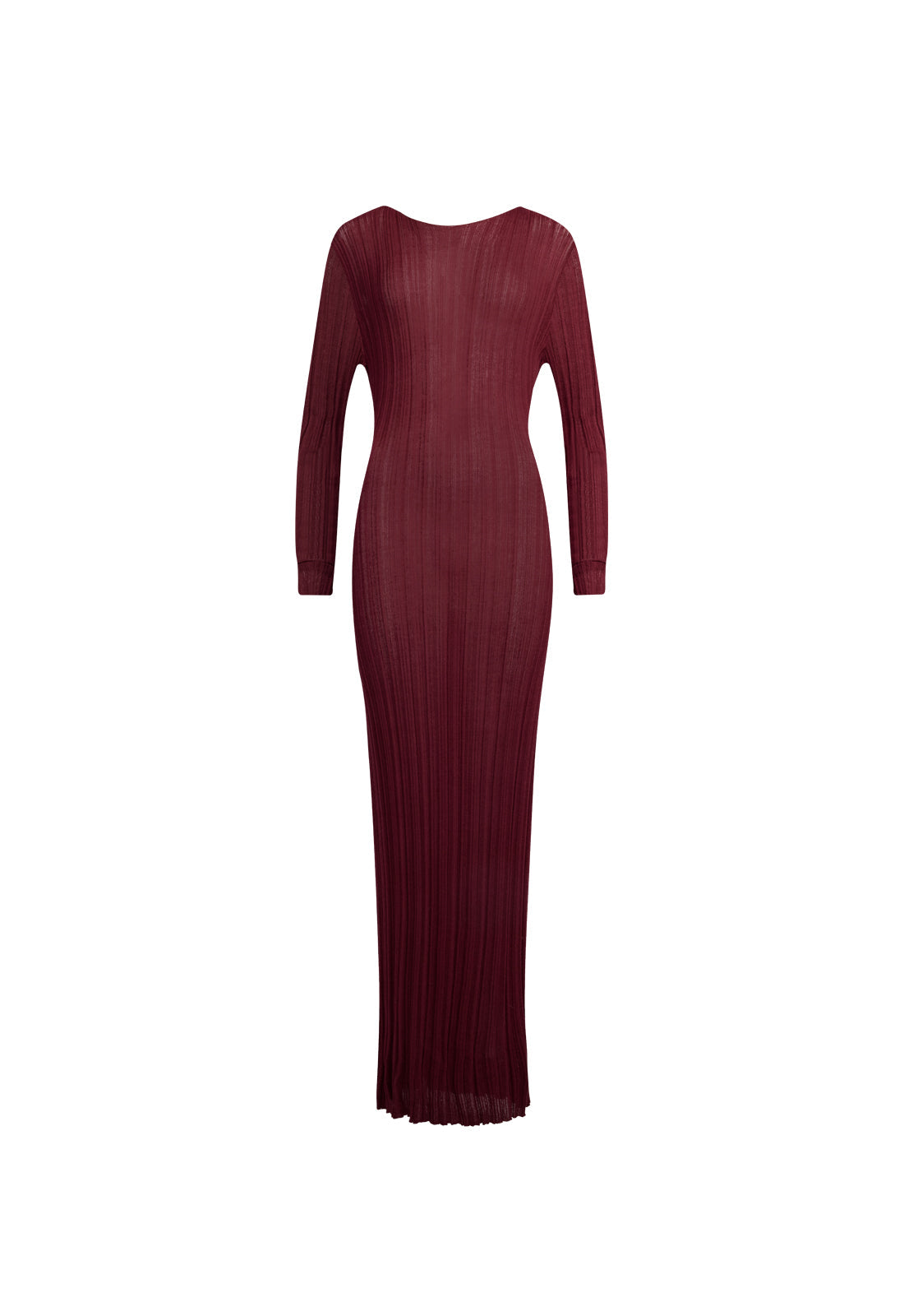 PROPHECY MAXI DRESS - BURGUNDY