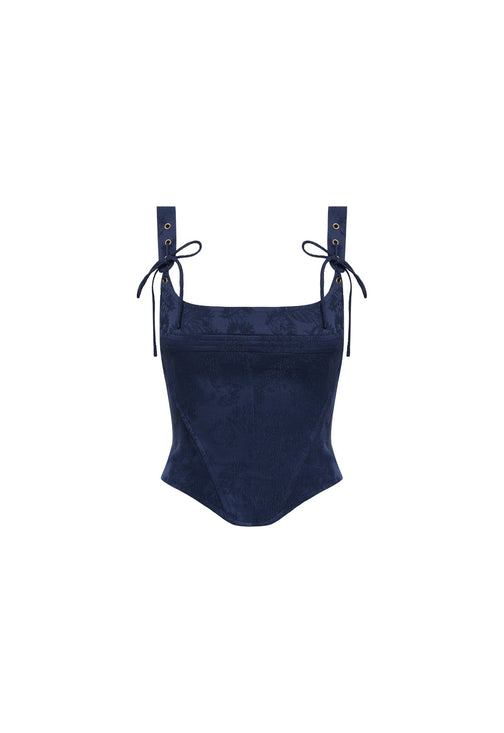 PASSÉ CORSET - NAVY