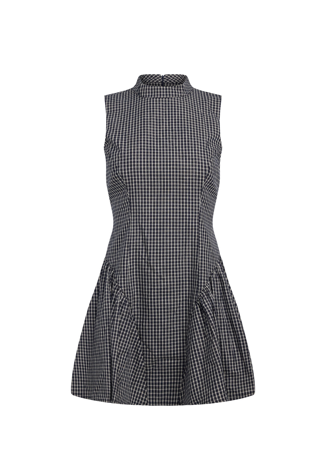 CHELSEA MINI DRESS - NOIR CHECK – LIONESS FASHION USA