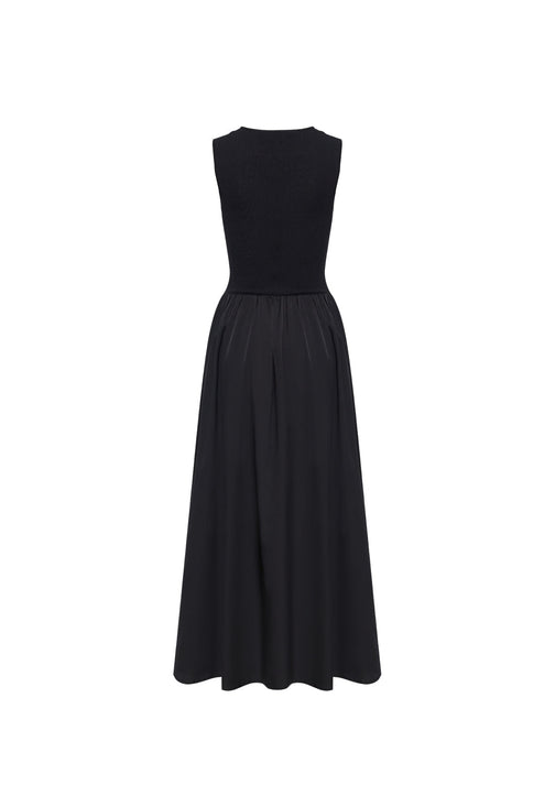 PIROUETTE MAXI DRESS - ONYX