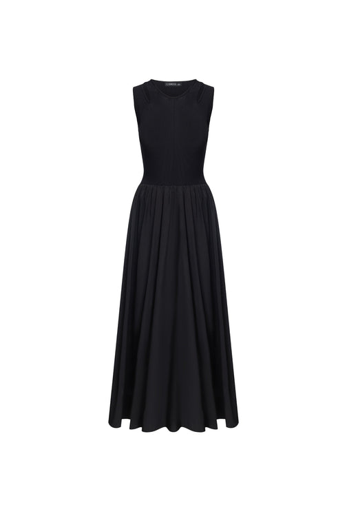 PIROUETTE MAXI DRESS - ONYX