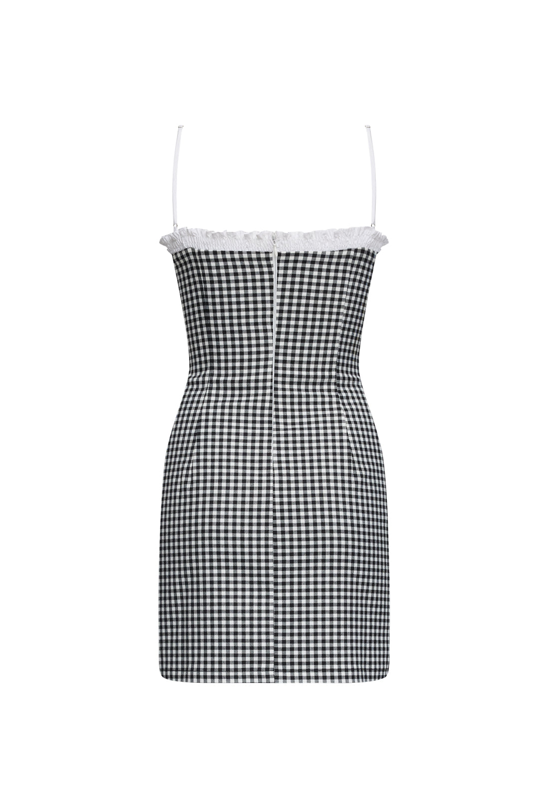 BARDOT GINGHAM MINI - BLACK CHECK