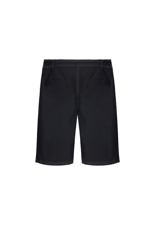 VOGUE CONTRAST SHORTS - ONYX