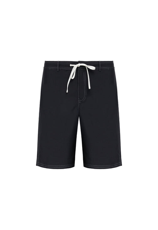 VOGUE CONTRAST SHORTS - ONYX