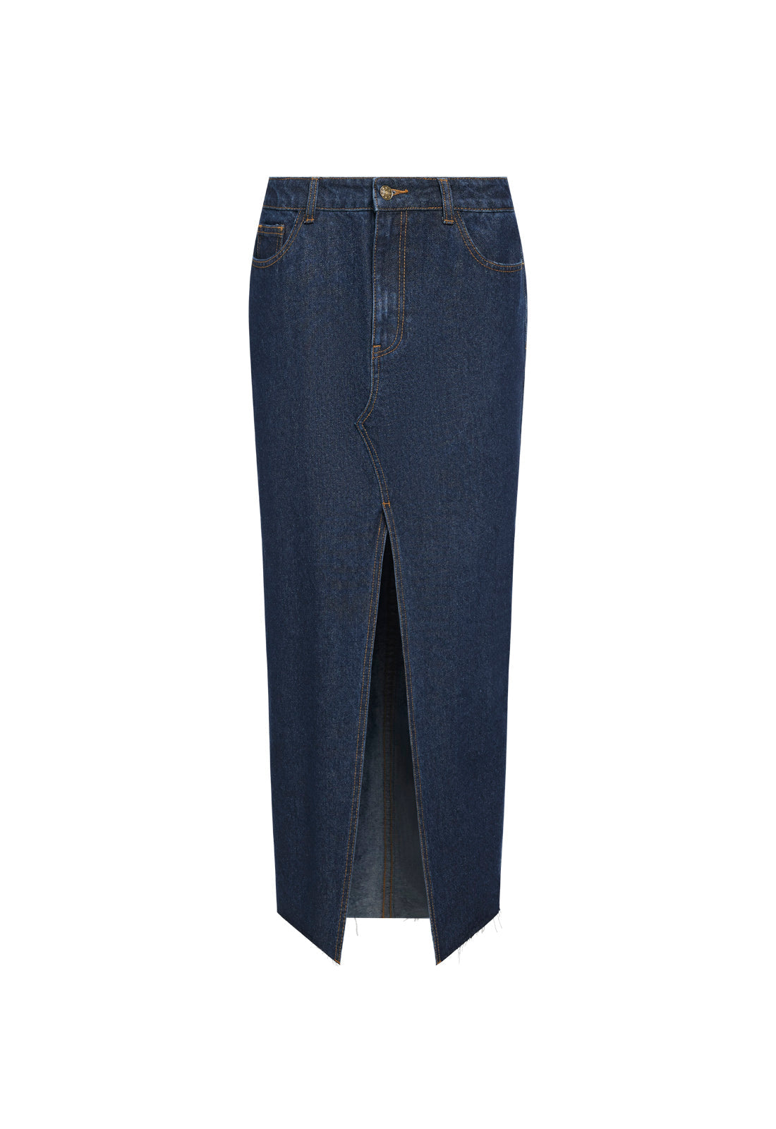 SUPER SWEET MAXI SKIRT - INDIGO