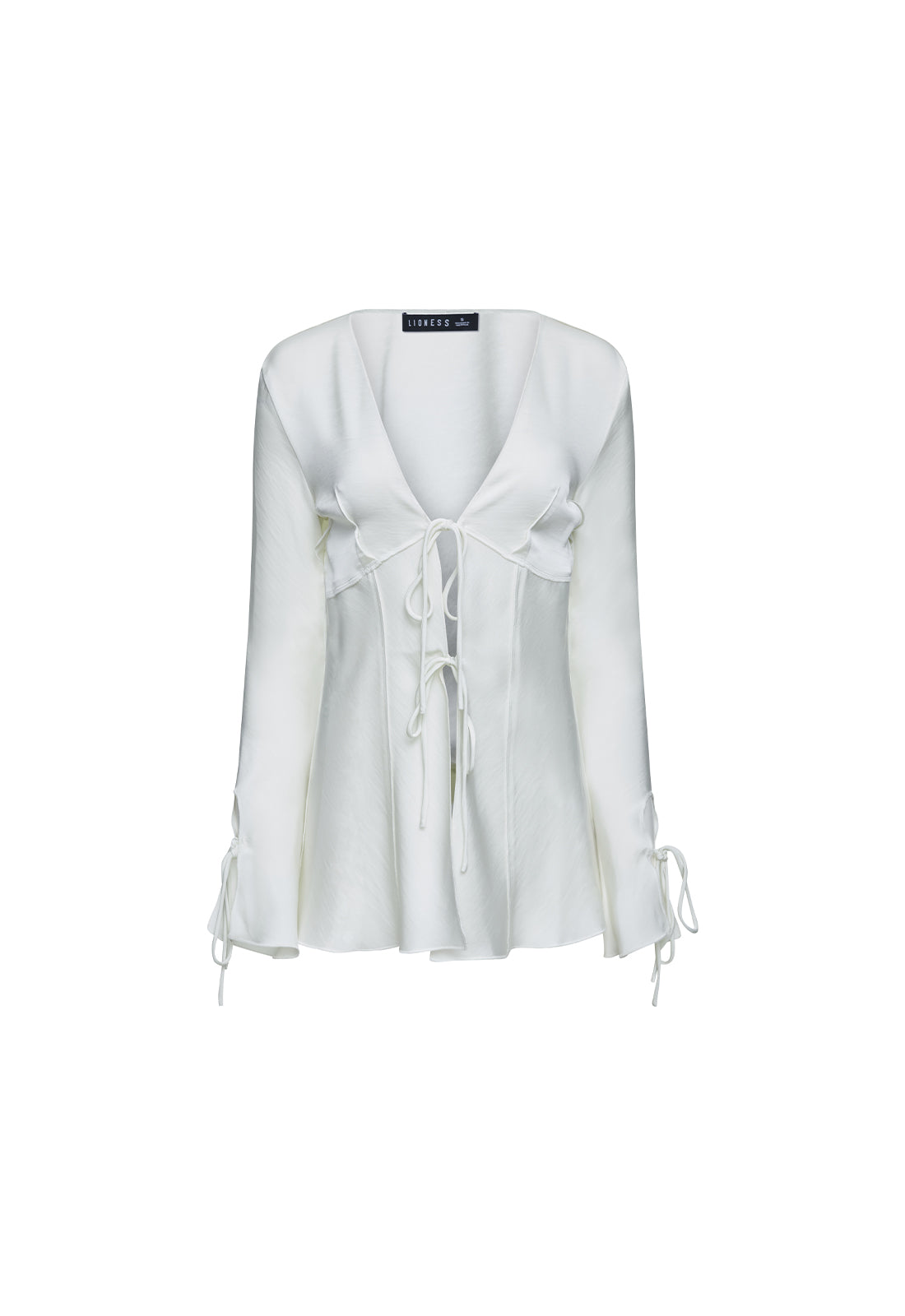 Veil Long Sleeve | Porcelain | Lioness – LIONESS FASHION USA