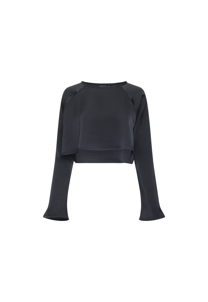 GLOSS LONG SLEEVE - NOIR