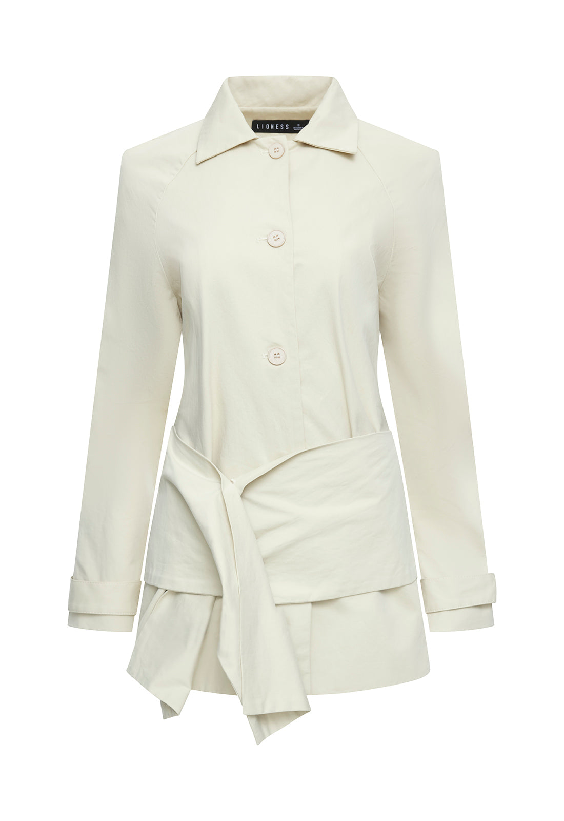 WISEGUY MINI DRESS - SAND