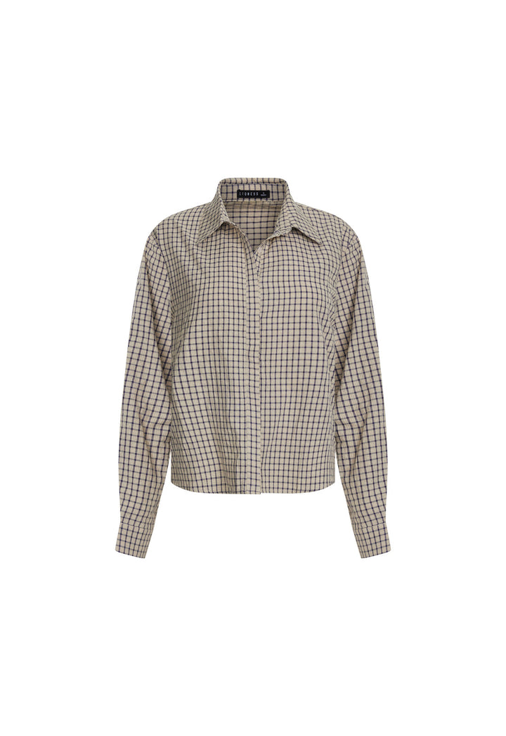 NIRVANA SHIRT - VINTAGE BEIGE PLAID